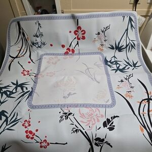 Floral Bamboo Home Accent Decor